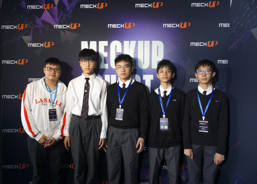 Hong Kong participating teams at the competition venue